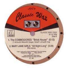 Commodores / Mary Jane Girls - Brick House / All Night Long - Classic Wax 3