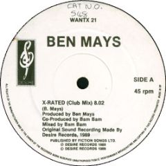 Ben Mays - X Rated - Desire