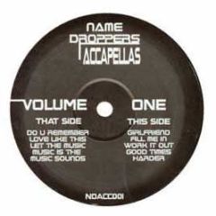 Name Droppers - Volume 1 - Name Droppers