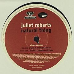 Juliet Roberts - Natural Thing (Album Sampler) - Cooltempo
