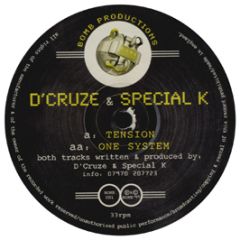 D'Cruze & Special K - Tension - Bomb Productions