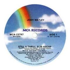 Jody Watley - Still A Thrill - MCA