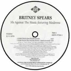 Britney Spears Ft Madonna - Me Against The Music - Jive