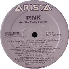 Pink Vs Eurythmics - Get The Party Started / Sweet Dreams - Arista