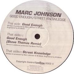 Marc Johnson - Good Enough - Toolbox