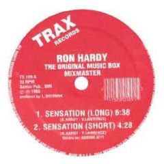 Ron Hardy - Sensation - Trax