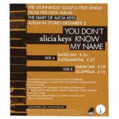 Alicia Keys - You Don't Know My Name - J Records
