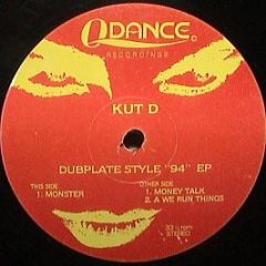 Kut D - Dubplate Style 94 EP - Q Dance