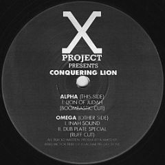 Conquering Lion - Lion Of Judah - X Project