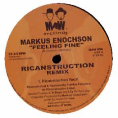Markus Enochson - Feeling Fine (Remixes) - MAW
