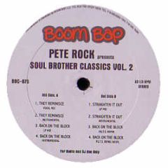 Pete Rock - Soul Brother Classics Vol 2 - Boom Bap