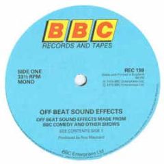 Bbc Radiophonic Workshop - Off Beat Sound Effects - Bbc Records
