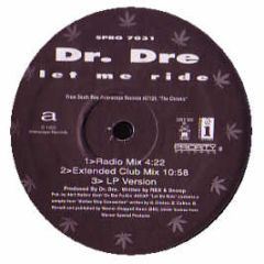 Dr Dre - Let Me Ride - Interscope