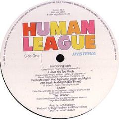 Human League - Hysteria - Virgin