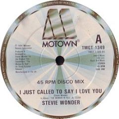Stevie Wonder - I Just Called To Say I Love You - Motown