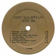Lost Acappellas - Volume 3 - Usa Supreme