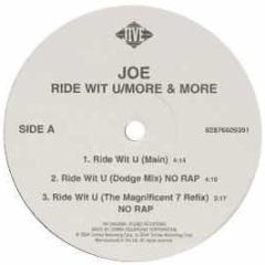 Joe Feat G-Unit - Ride Wit U / More & More - Jive