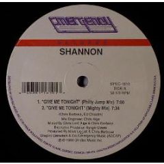 Shannon - Give Me Tonight - Unidisc