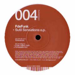 Fdefunk - Sutil Sensations EP - Sutil Records