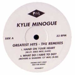Kylie Minogue - Greatest Hits (The Remixes) - PWL