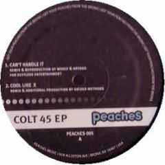 Paul Woolford - Colt 45 EP - Peaches Music