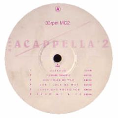 More Acappellas - Volume 2 - White