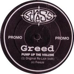 Greed - Pump Up The Volume (Remix) - Stress