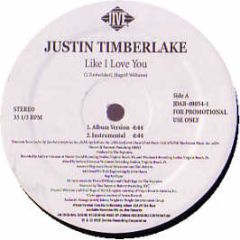 Justin Timberlake - Like I Love You - Jive