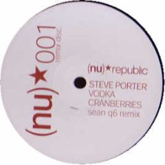Steve Porter - Vodka Cranberries (Mixes) - Nu Republic