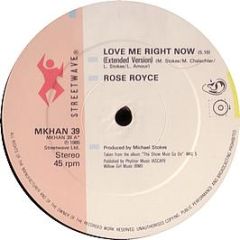 Rose Royce - Love Me Right Now - Streetwave