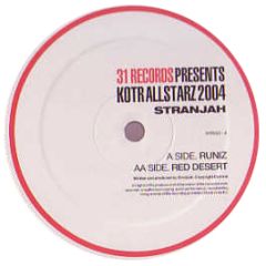 Stranjah - Runiz / Red Dessert - 31 Records