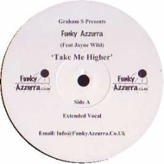 Funky Azzurra Ft Jayne Wild - Take Me Higher - White