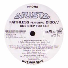 Faithless Feat Dido - One Step To Far - Arista