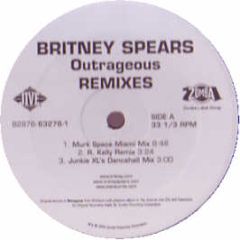 Britney Spears - Outrageous (Remixes) - Jive