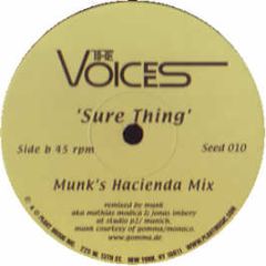 The Voices - Sure Thing - Plant Music Inc