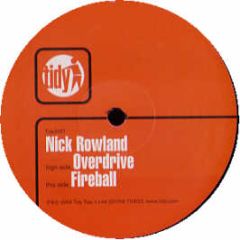 Nick Rowland - Overdrive - Tidy Trax