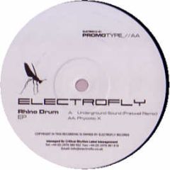 Rhino Drum  - Underground EP - Electrofly Records
