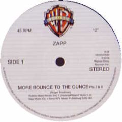 Zapp - More Bounce To The Ounce Pt 1 & 2 - Warner Bros