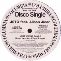 Jsto Ft Alison Jiear - I Just Wanna Dance (Disc 1) (Remix) - Columbia