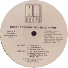 Bobby Konders - House Rhythms EP - Nu Groove