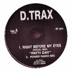 Patti Day - Right Before My Eyes - D Trax