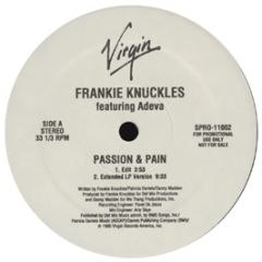 Frankie Knuckles Ft Adeva - Passion & Pain - Virgin