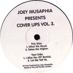 Joey Musaphia Presents - Cover Ups Volume 3 - Cover Ups