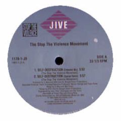 Stop The Violence Movement - Self Destruction - Jive