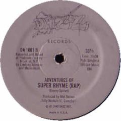 Jimmy Spicer - Adventures Of Super Rhyme - Dazz Records