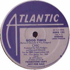 Chic - Good Times - Atlantic Re-Press