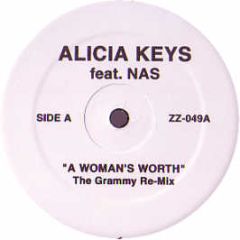 Alicia Keys Ft Nas / Mary J Blige - A Woman's Worth (Remix) / Dance With Me (Remix) - ZZ 