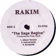 Rakim - The Saga Begins - ZZ 