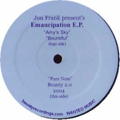 Jonathan Frank - Emancipation EP - Bounty