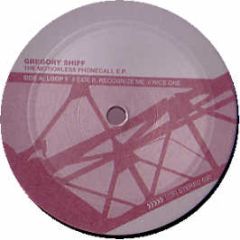 Gregory Shiff - Motionless Phonecall EP - Lo-Fi Stereo